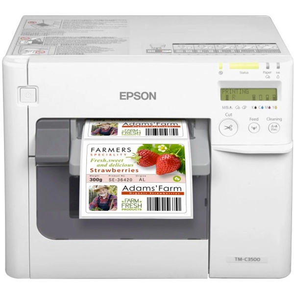 Промышленный принтер этикеток Epson TMC3500 (C31CD54012CDCH)