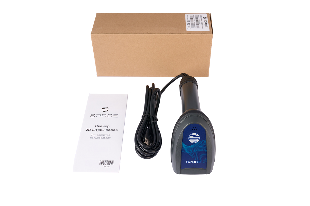 Ручной сканер штрихкода Space X-2020