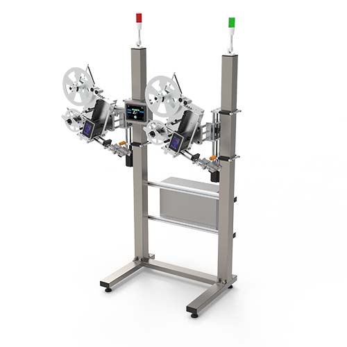 Тандем из высокоскоростных аппликаторов этикеток ВА-50