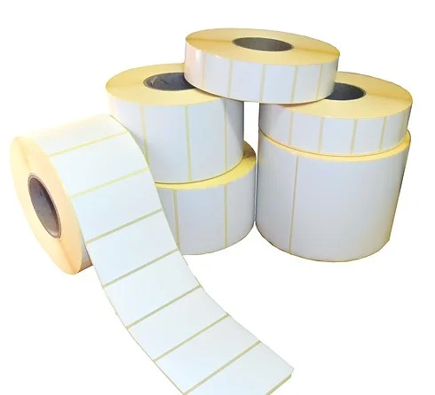 Этикетка 95х78 полуглянец белый