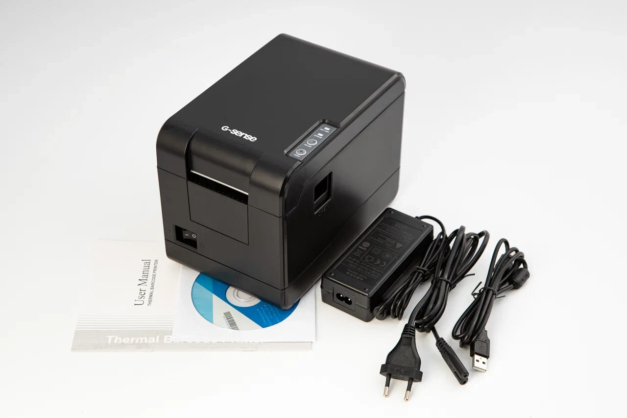 Настольный принтер этикеток G-Sense DT233