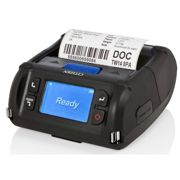 Мобильный принтер этикеток Citizen CMP-40 (CMP40BECXL)